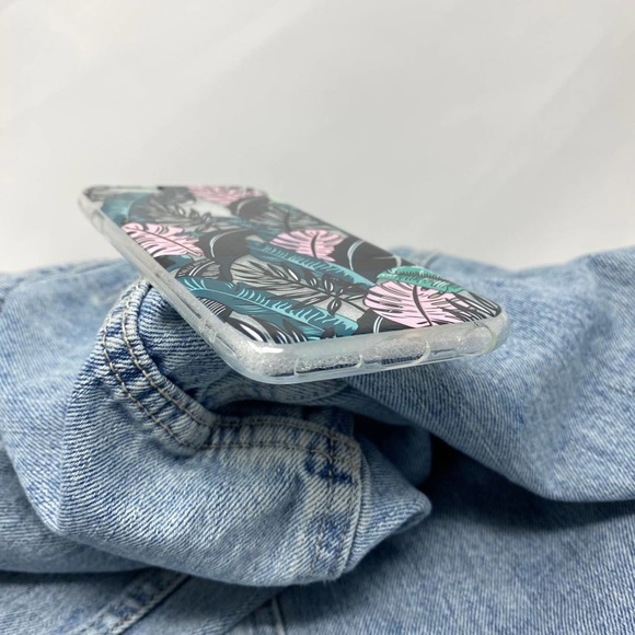 iPhone 6s Case Clear Floral Tropical Print Cover NEW - Picture 2 of 5